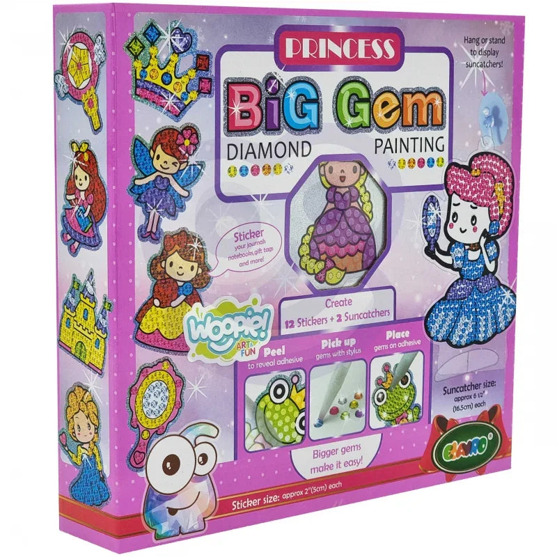 WOOPIE ART&FUN Haft Diamentowy Malowanie Mozaika 5D - zabawki-dla-dziewczynki