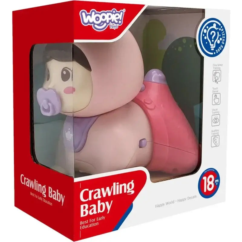 WOOPIE BABY Raczkujący Bobas Zabawka z Melodiami Świecąca - zabawki-dla-dziewczynki