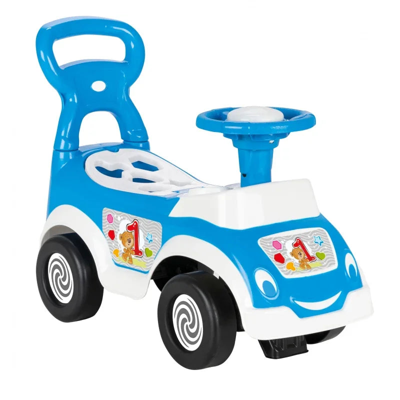 WOOPIE Jeździk 4w1 Sorter Pchacz Chodzik + Klakson Schowek - zabawki-dla-dziewczynki