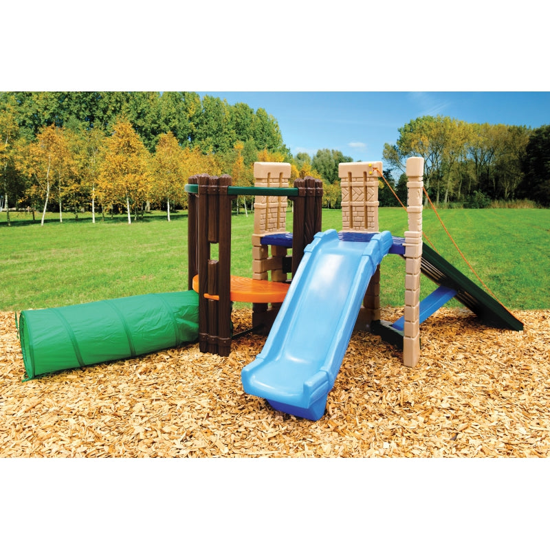 2-Little Tikes Plac Zabaw Przeplotnia ze Zjeżdżalnią-2