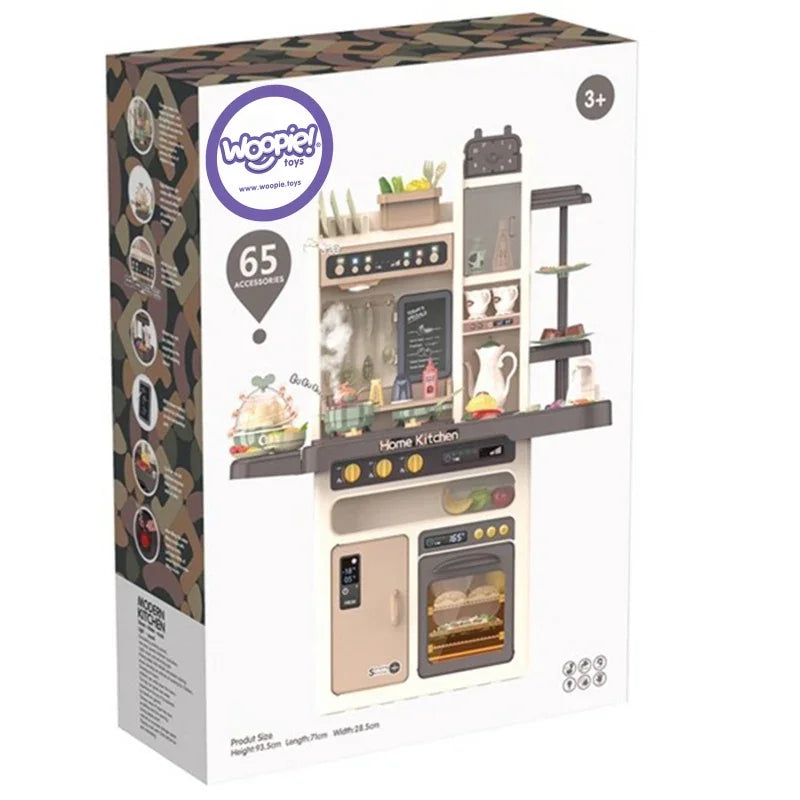 WOOPIE Kuchnia Domowa Wielofunkcyjna Home Kitchen Obieg Wody 65 akc - zabawki-dla-dziewczynki