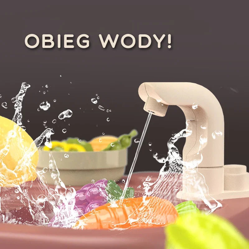 WOOPIE Kuchnia Domowa Wielofunkcyjna Home Kitchen Obieg Wody 65 akc - zabawki-dla-dziewczynki