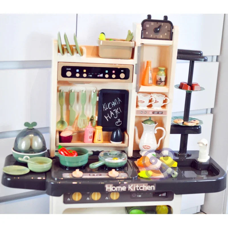 WOOPIE Kuchnia Domowa Wielofunkcyjna Home Kitchen Obieg Wody 65 akc - zabawki-dla-dziewczynki