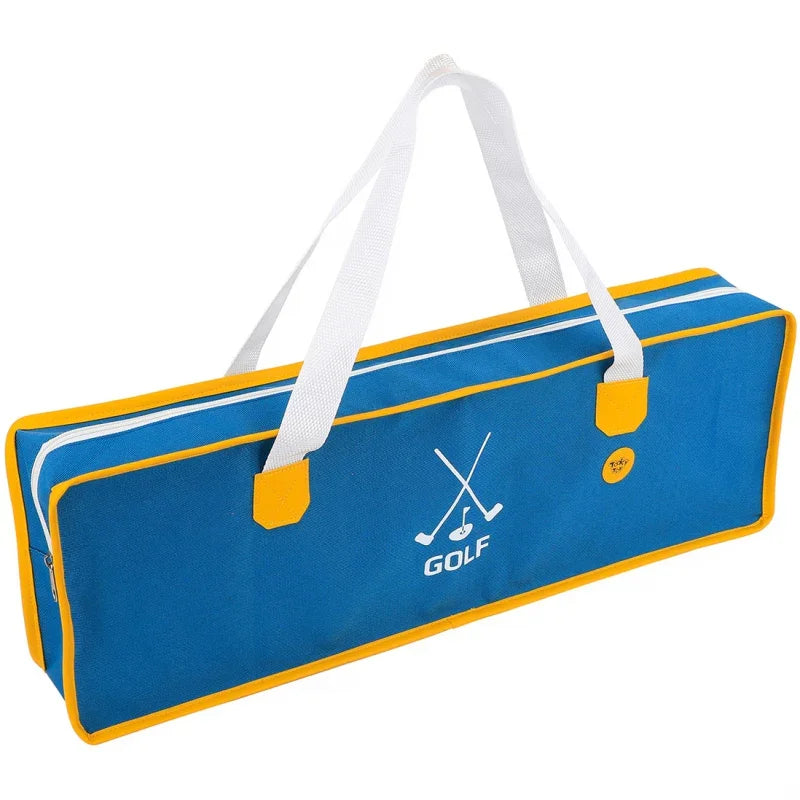 6-Tooky Toy Drewniany Zestaw do Gry w Golfa dla 2 Osób 13 el.-6