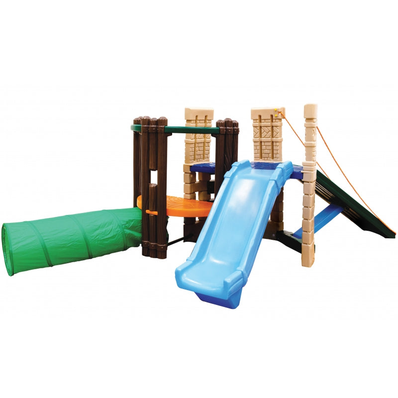 1-Little Tikes Plac Zabaw Przeplotnia ze Zjeżdżalnią-1