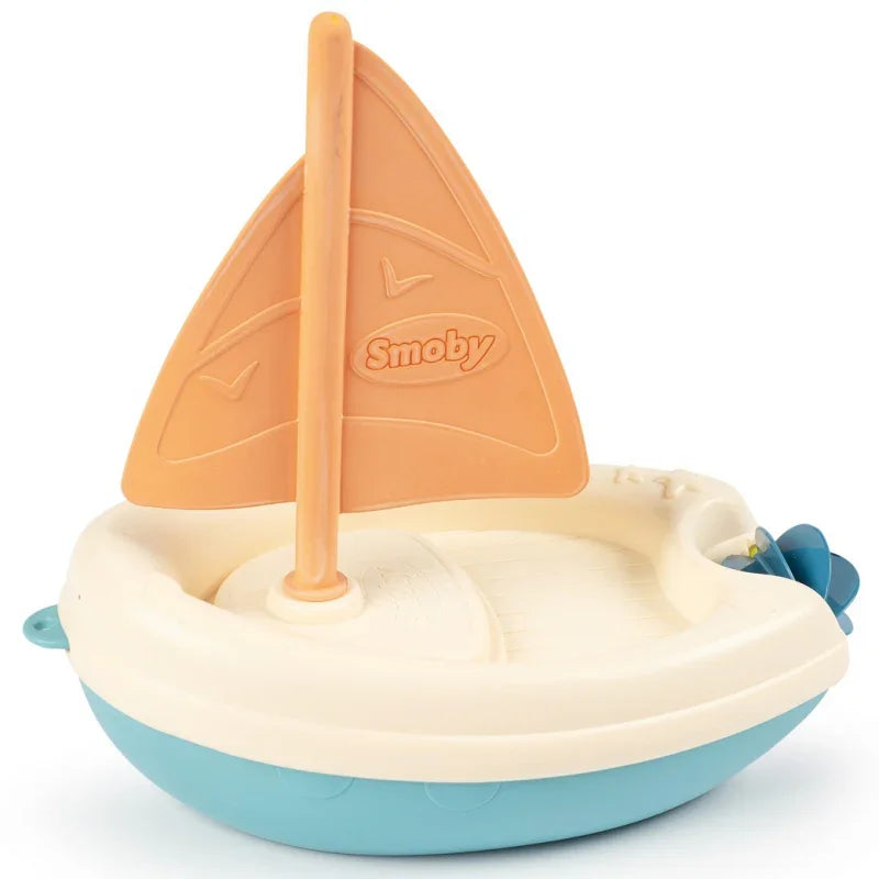 SMOBY Little Green Zestaw Łódka Wieża Sorter Bioplastik - zabawki-dla-dziewczynki