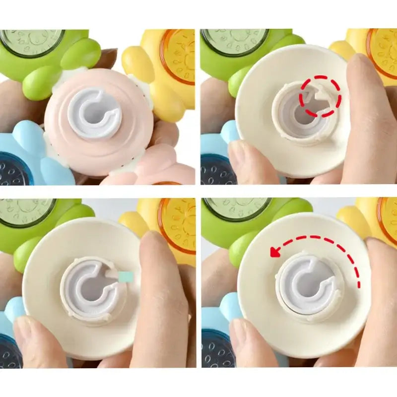 Spinner sensoryczny WOOPIE BABY pszczoła kurczak królik - zabawki-dla-dziewczynki