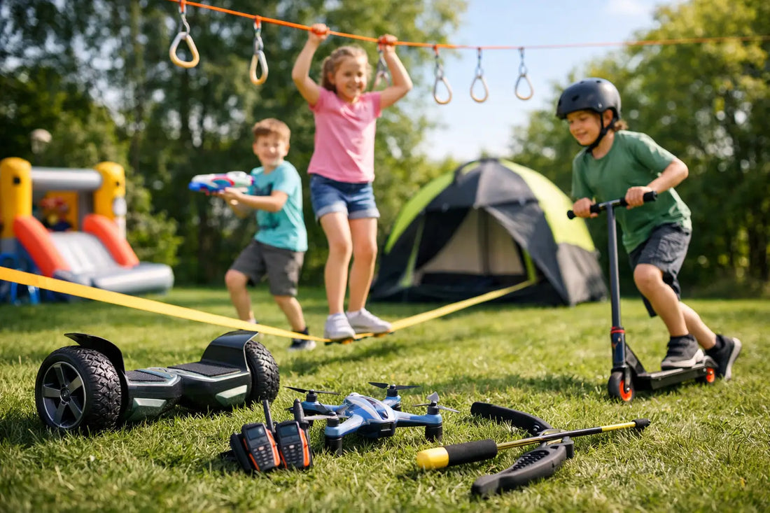 Trendy zabawki outdoorowe dzieci - co warto kupić