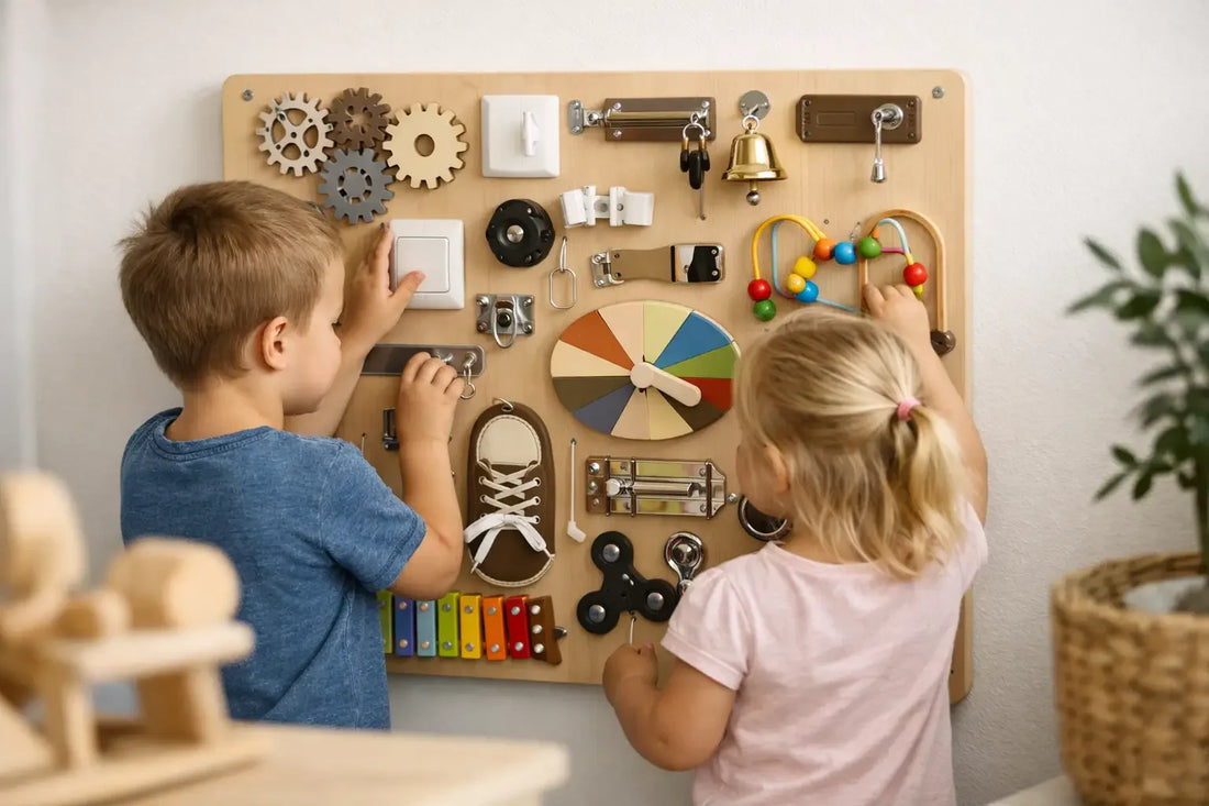 12 przykładów zabaw z tablicą manipulacyjną