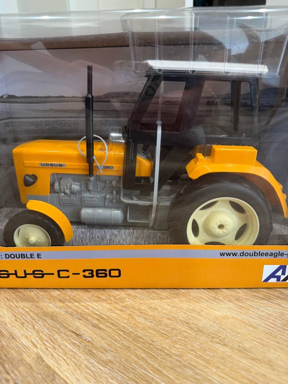 ATA Traktor manualny Ursus C-360 Double Eagle żółty - zabawki-dla-dziewczynki