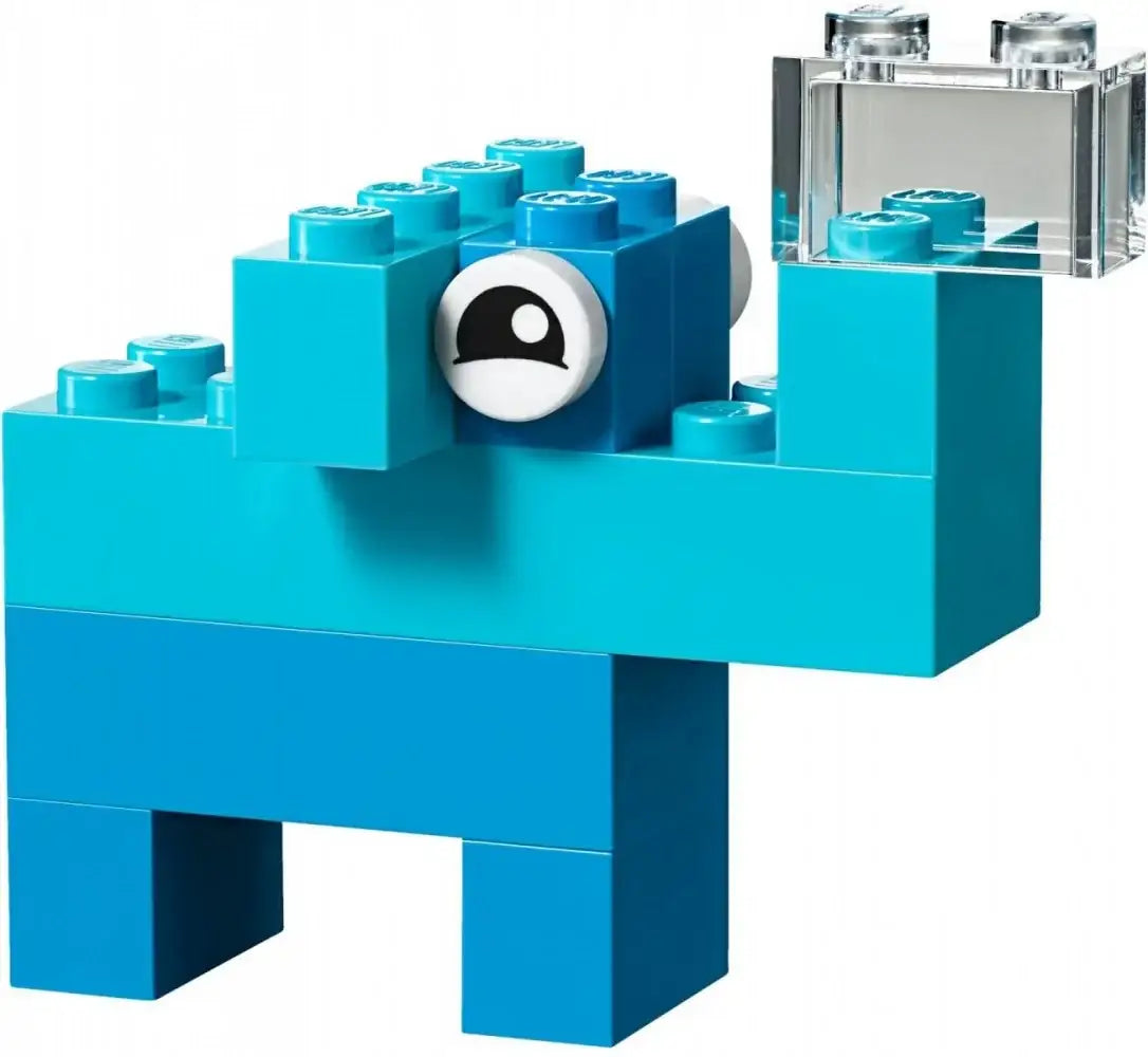 Niebieska zabawka z klocków LEGO Duplo w kształcie zwierzątka, kreatywna zabawka dla dzieci