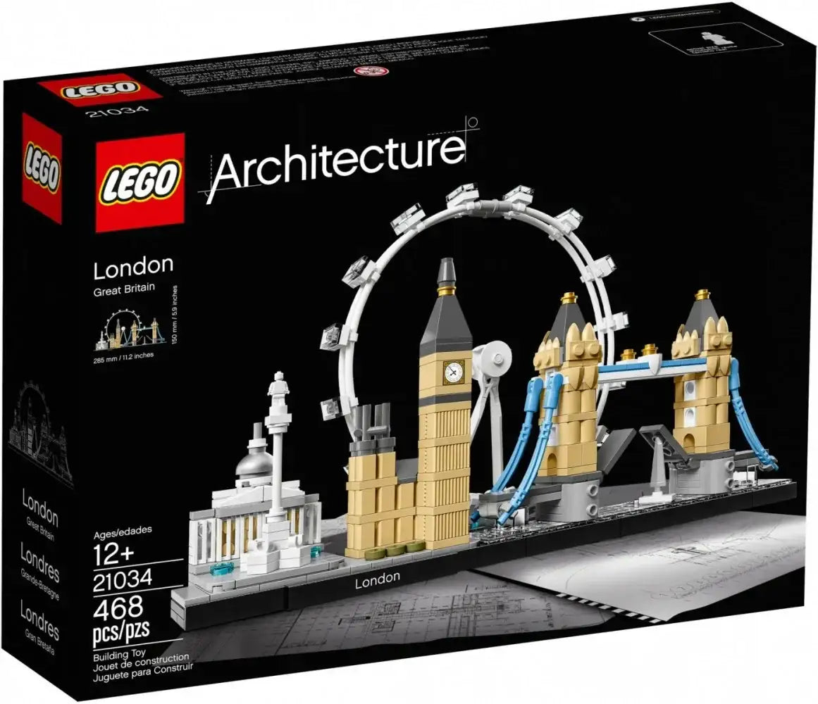 LEGO Architecture 21034 Londyn model klocków - zabawki-dla-dziewczynki