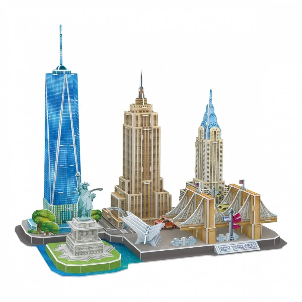 5-Puzzle 3D City Line New York 5