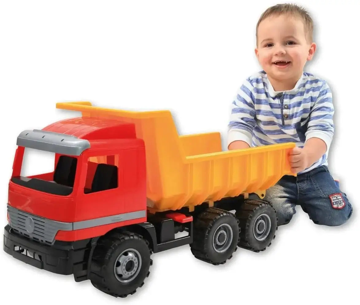 Lena Mercedes Actros 62 cm wywrotka zabawka dla chłopców - zabawki-dla-dziewczynki