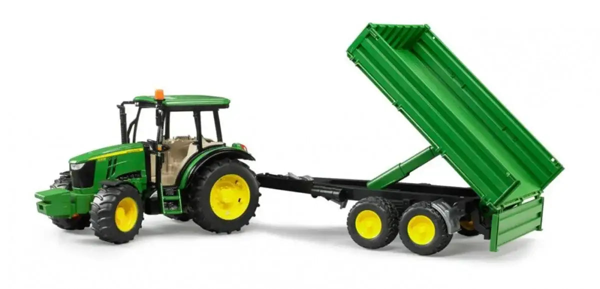 BRUDER Traktor John Deere 6920 z przyczepa wywrotką - zabawki-dla-dziewczynki