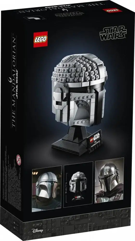 LEGO Star Wars hełm Mandalorianina, kreatywna zabawka kolekcjonerska dla dzieci - zabawki-dla-dziewczynki