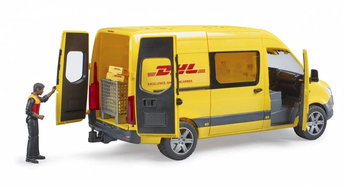 BRUDER Sprinter DHL samochód dostawczy - zabawki-dla-dziewczynki