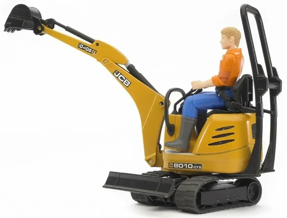 zabawka koparka JCB z figurką, zabawka edukacyjna dla dzieci, żółta koparka - zabawki-dla-dziewczynki