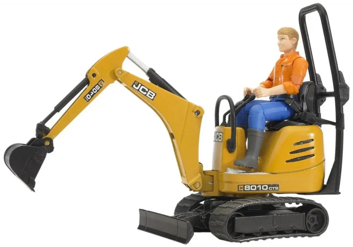Mikrokoparka JCB 8010 CTS z figurką - zabawki-dla-dziewczynki