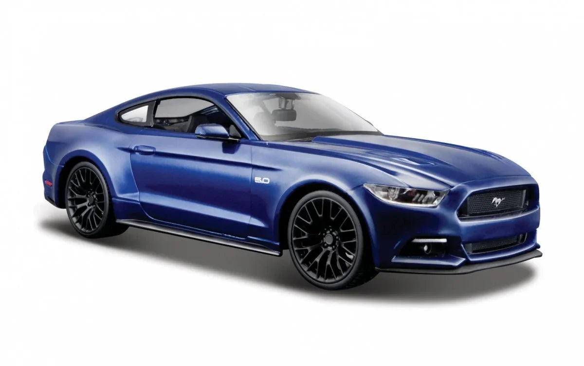 Model kompozytowy Ford Mustang GT 2015 1/24 niebieski - zabawki-dla-dziewczynki