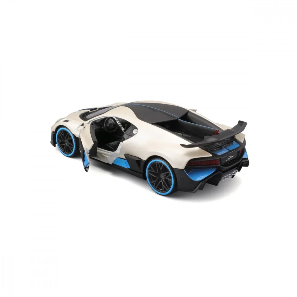 Model kompozytowy Bugatti Divo 1/24 biały - zabawki-dla-dziewczynki