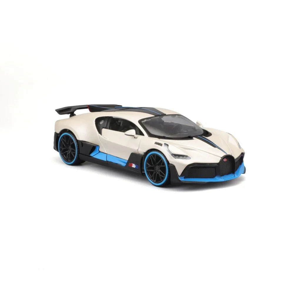 Model kompozytowy Bugatti Divo 1/24 biały - zabawki-dla-dziewczynki