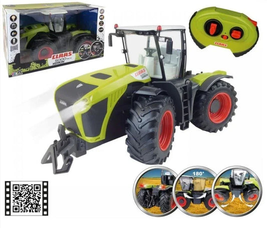 Traktor RC Happy People Claas Xerion 5000 z obracaną kabiną - zabawki-dla-dziewczynki