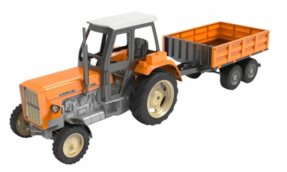 Double Eagle Traktor Ursus C-360 z przyczepą - zabawki-dla-dziewczynki