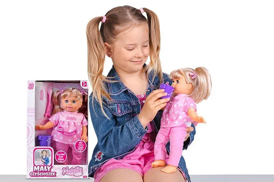 Lalka Natalia Czyścioszek 33 cm - zabawki-dla-dziewczynki