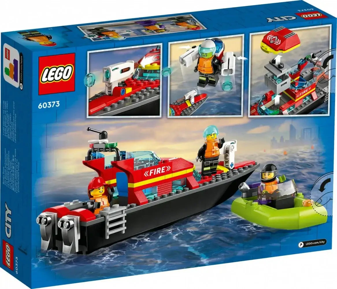 Zestaw LEGO City straż pożarna dla dzieci - zabawki-dla-dziewczynki