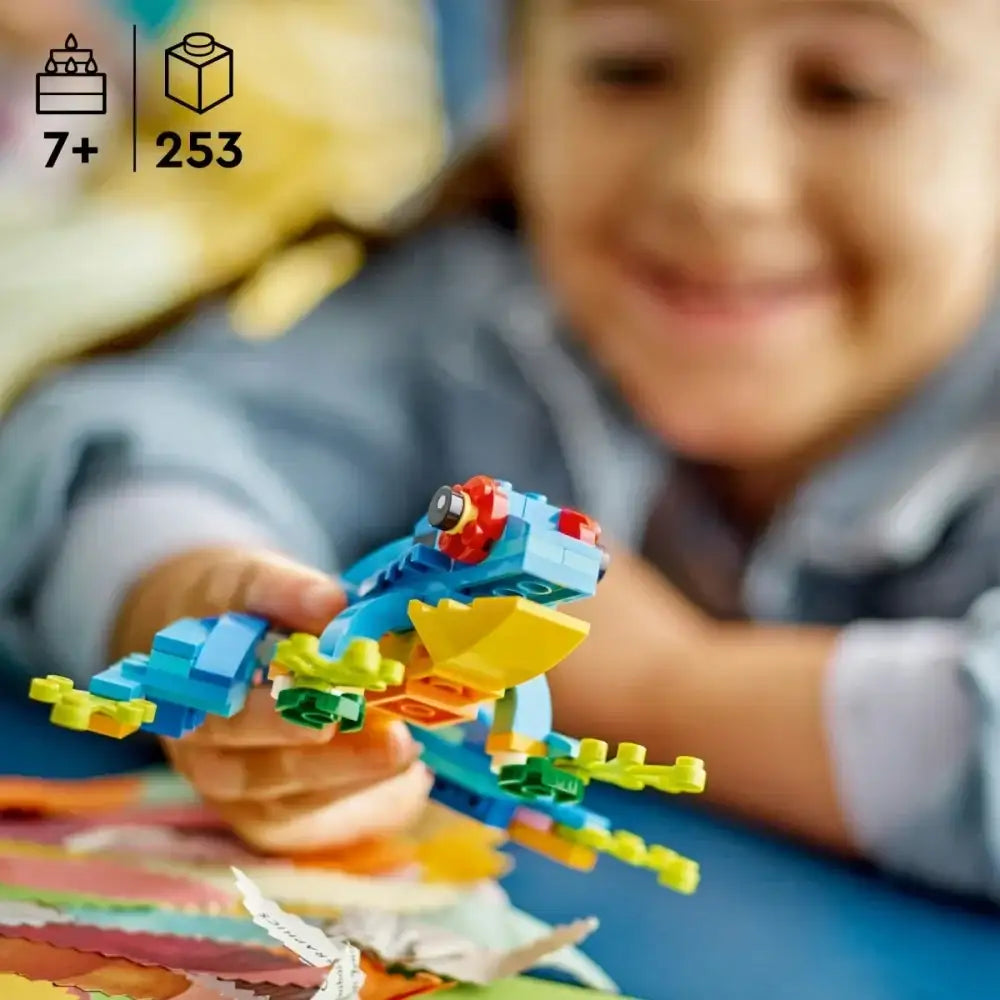 LEGO Creator 31136 egzotyczna papuga dla dzieci - zabawki-dla-dziewczynki
