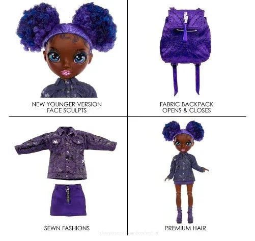 Lalka Rainbow High Junior High Krystal Bailey - zabawki-dla-dziewczynki