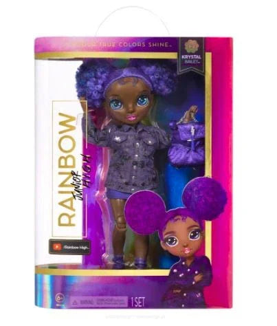 Lalka Rainbow High Junior High Krystal Bailey - zabawki-dla-dziewczynki
