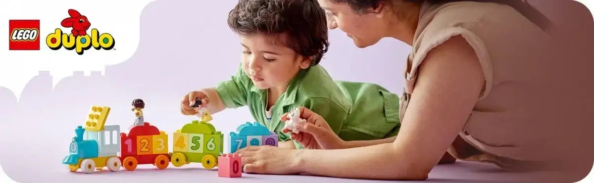Zestaw LEGO DUPLO pociąg do nauki liczb - zabawki-dla-dziewczynki