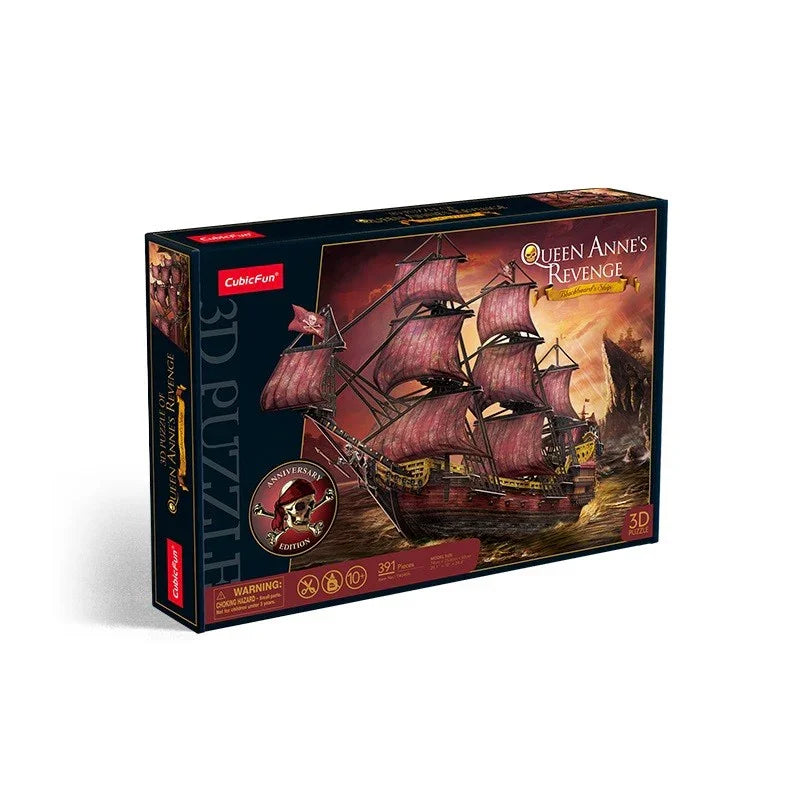 3-Puzzle 3D Zemsta Królowej Anny - Wersja Jubileuszowa 3