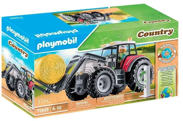 Zestaw z figurkami Country 71305 Duży traktor - zabawki-dla-dziewczynki