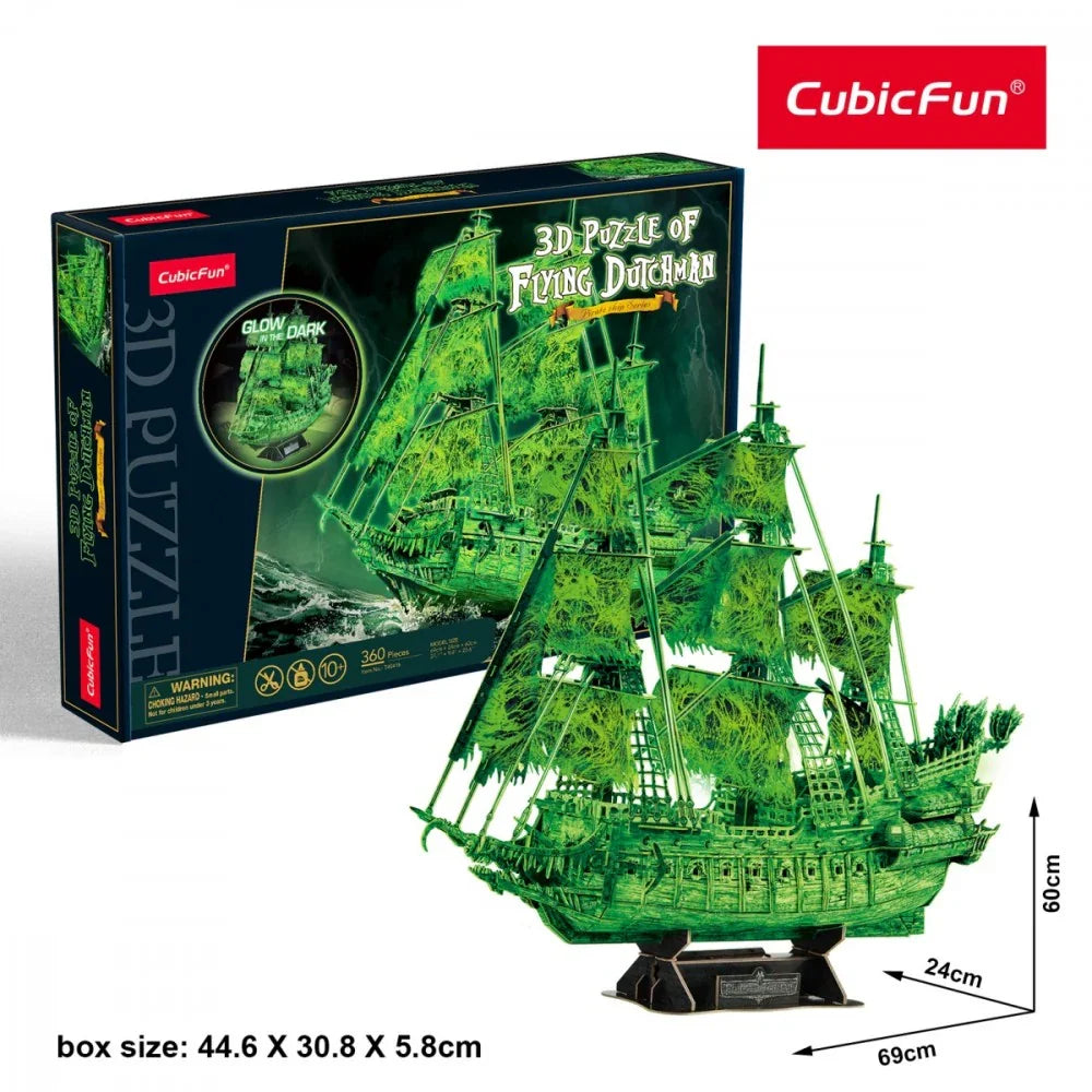 5-Puzzle 3D Latający Holender świecący w ciemności 5