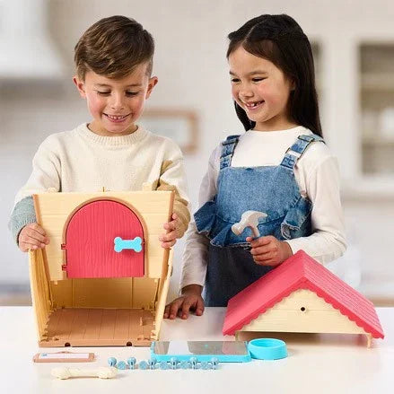 Maskotka Cobi Little Live Pets Piesek z Domkiem zabawka do kreatywnej zabawy - zabawki-dla-dziewczynki