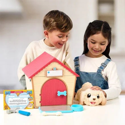 Interaktywny Piesek Cobi Little Live Pets z domkiem do codziennej zabawy - zabawki-dla-dziewczynki