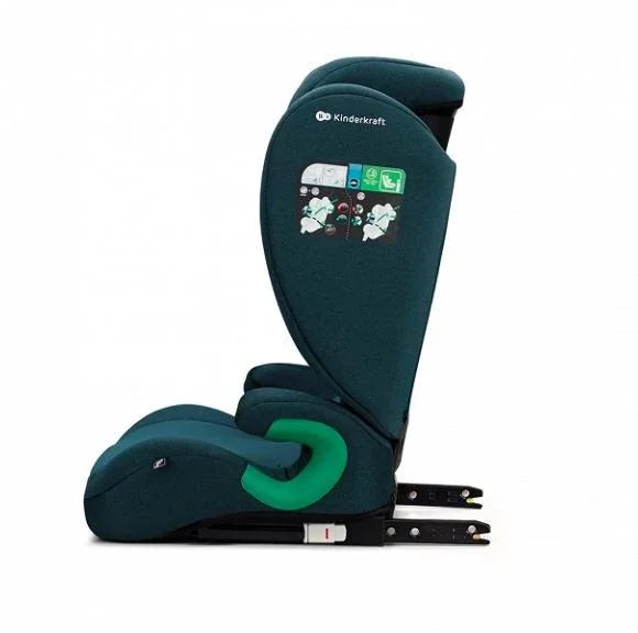 Fotelik samochodowy JUNIOR FIX 2 i-Size 100-150 cm HARBOR BLUE - zabawki-dla-dziewczynki