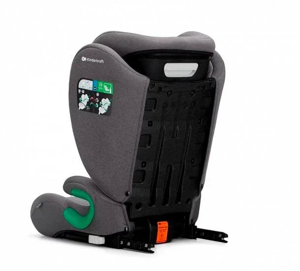 Fotelik samochodowy JUNIOR FIX 2 i-Size 100-150 cm ROCKET GREY - zabawki-dla-dziewczynki