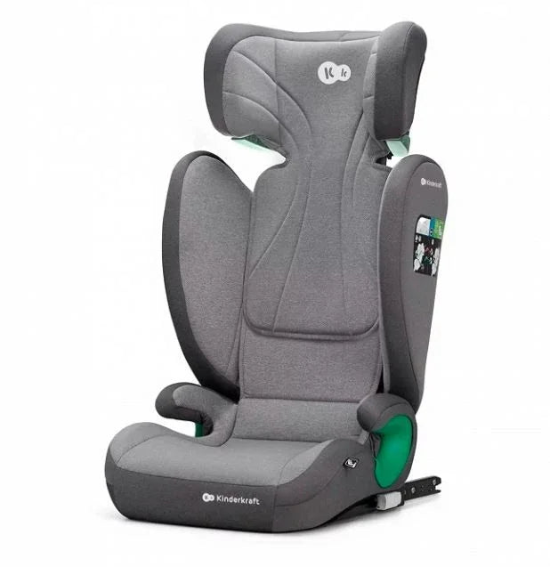 Fotelik samochodowy JUNIOR FIX 2 i-Size 100-150 cm ROCKET GREY - zabawki-dla-dziewczynki