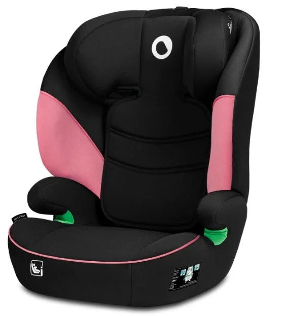 Fotelik samochodowy Lars I-Size pink baby 100-150 cm 15-36 kg - zabawki-dla-dziewczynki