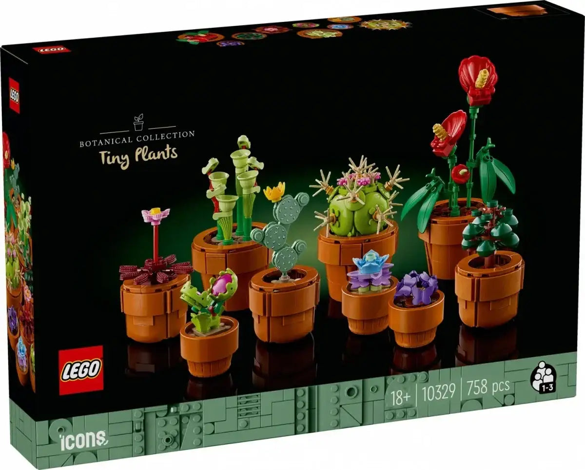 LEGO Icons 10329 Małe roślinki - zabawki-dla-dziewczynki