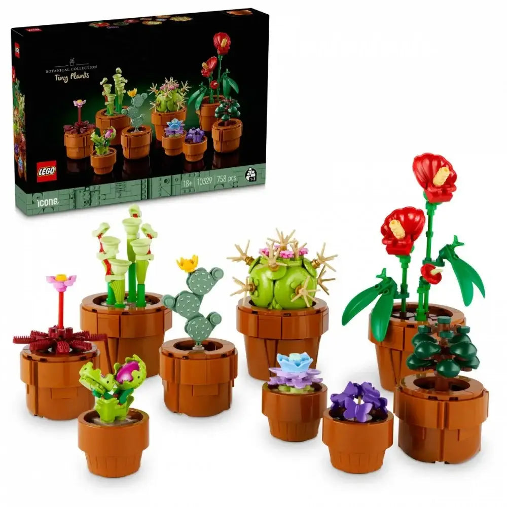 LEGO zestaw kreatywny rośliny w doniczkach, zabawka edukacyjna - zabawki-dla-dziewczynki