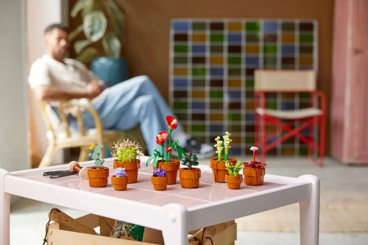 LEGO 10329 Icons małe roślinki kreatywna zabawa - zabawki-dla-dziewczynki