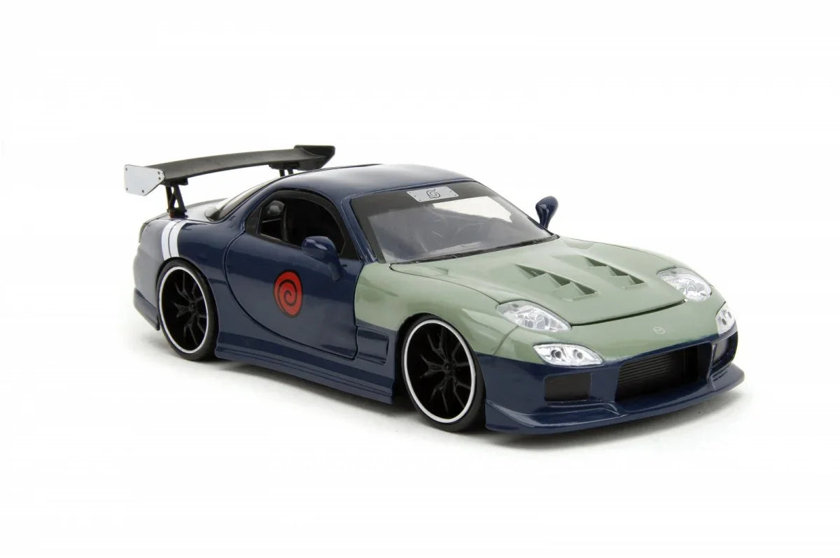 Pojazd z figurką Naruto 93 Mazda RX-7 1/24 - zabawki-dla-dziewczynki