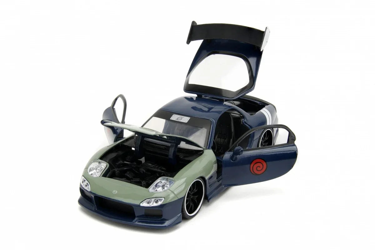 Pojazd z figurką Naruto 93 Mazda RX-7 1/24 - zabawki-dla-dziewczynki