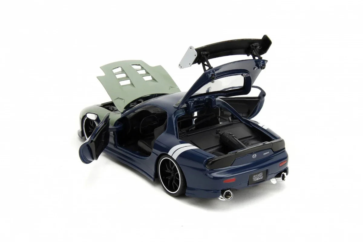 Pojazd z figurką Naruto 93 Mazda RX-7 1/24 - zabawki-dla-dziewczynki