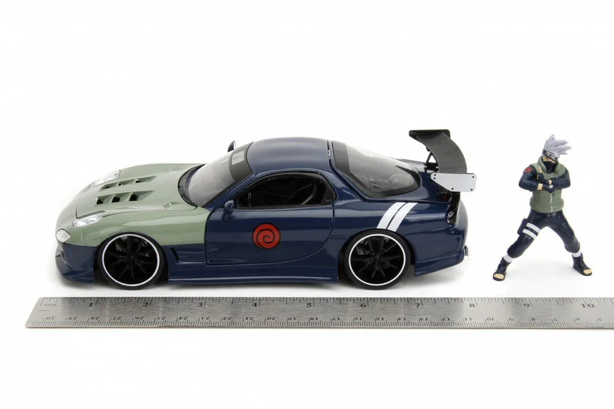 Pojazd z figurką Naruto 93 Mazda RX-7 1/24 - zabawki-dla-dziewczynki